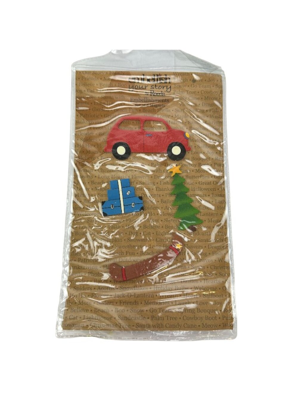Demdaco Embellish Your Story by Roeda Magnets Camping Set Car Canoe Tree Luggage